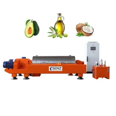Macchina per l'estrazione dell'olio di avocado d'oliva con attrezzatura per la separazione orizzontale